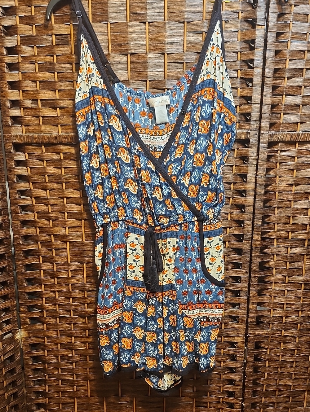 Band of Gypsies Pocketed Shorts Romper